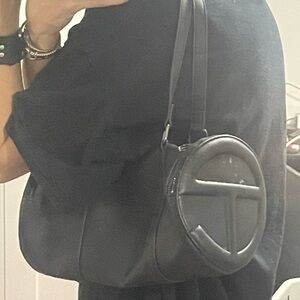 Black Telfar Medium Duffel Bag